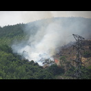Ein Blitz kann für diesem Brand nicht verantwortlich sein